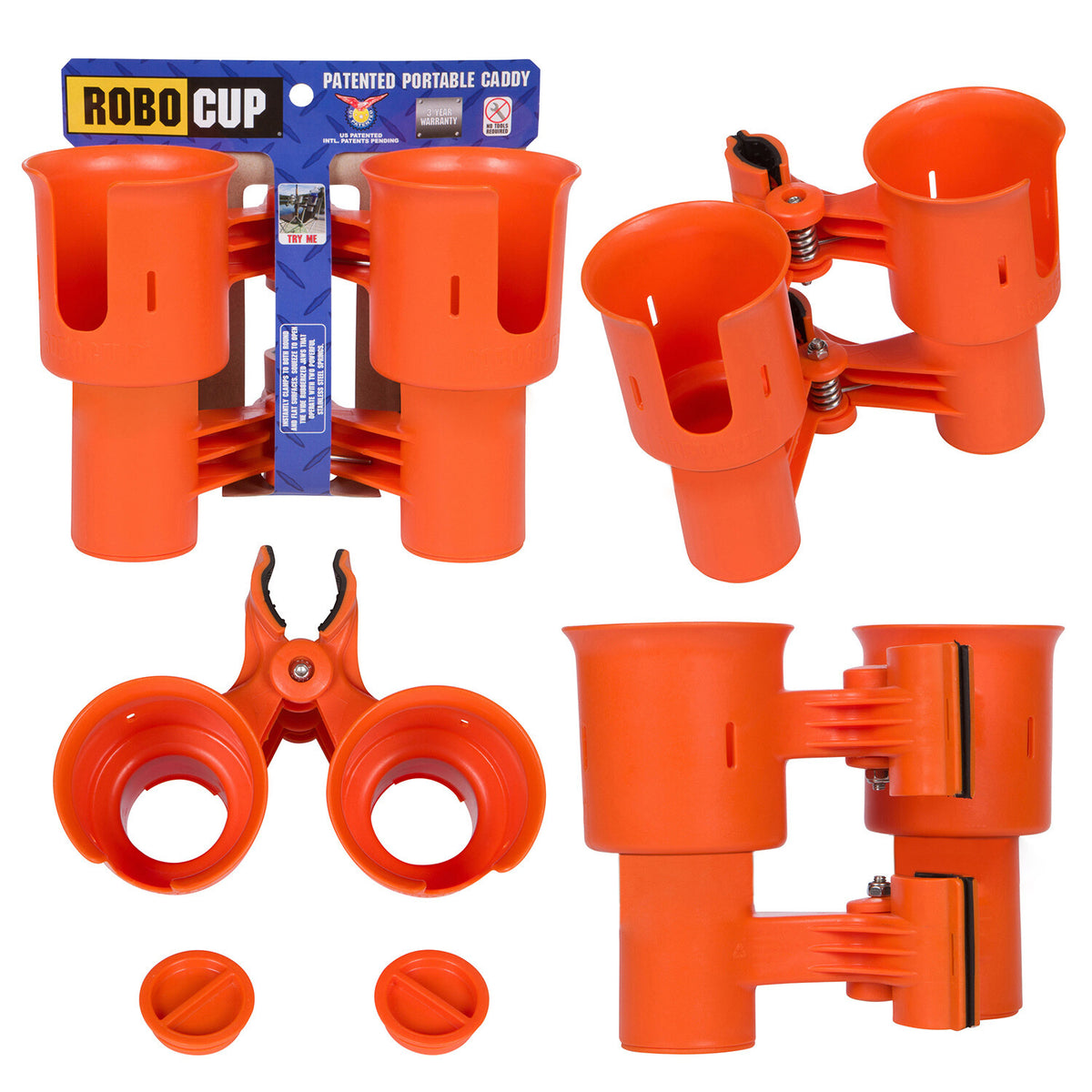 Multi-Color RoboCup Bundle with Holster and Plus - Durable Portable Clamping Tool