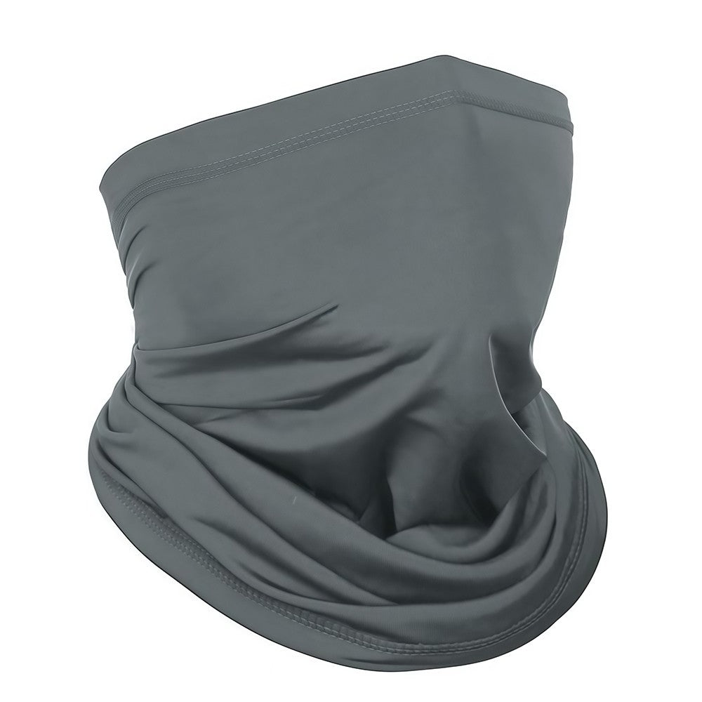 Summer UV Protection Neck Gaiter Face Mask Bandana 6 Pack Breathable Scarf