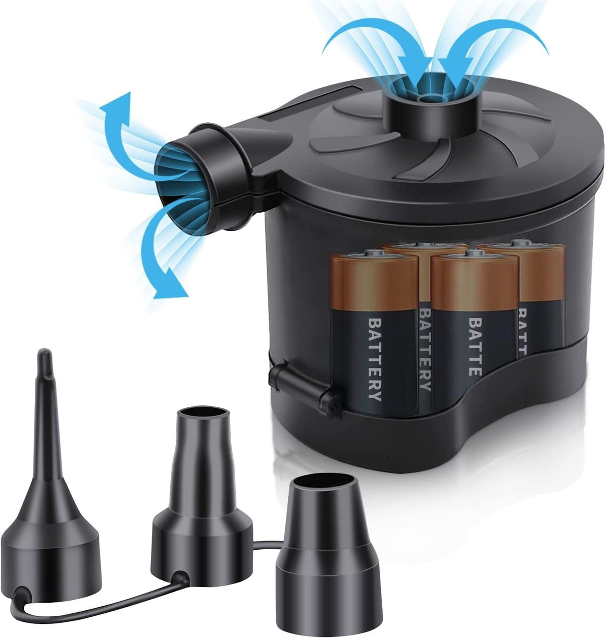 Battery Operated Air Pump for Camping Inflatable Pools and Air Mattresses