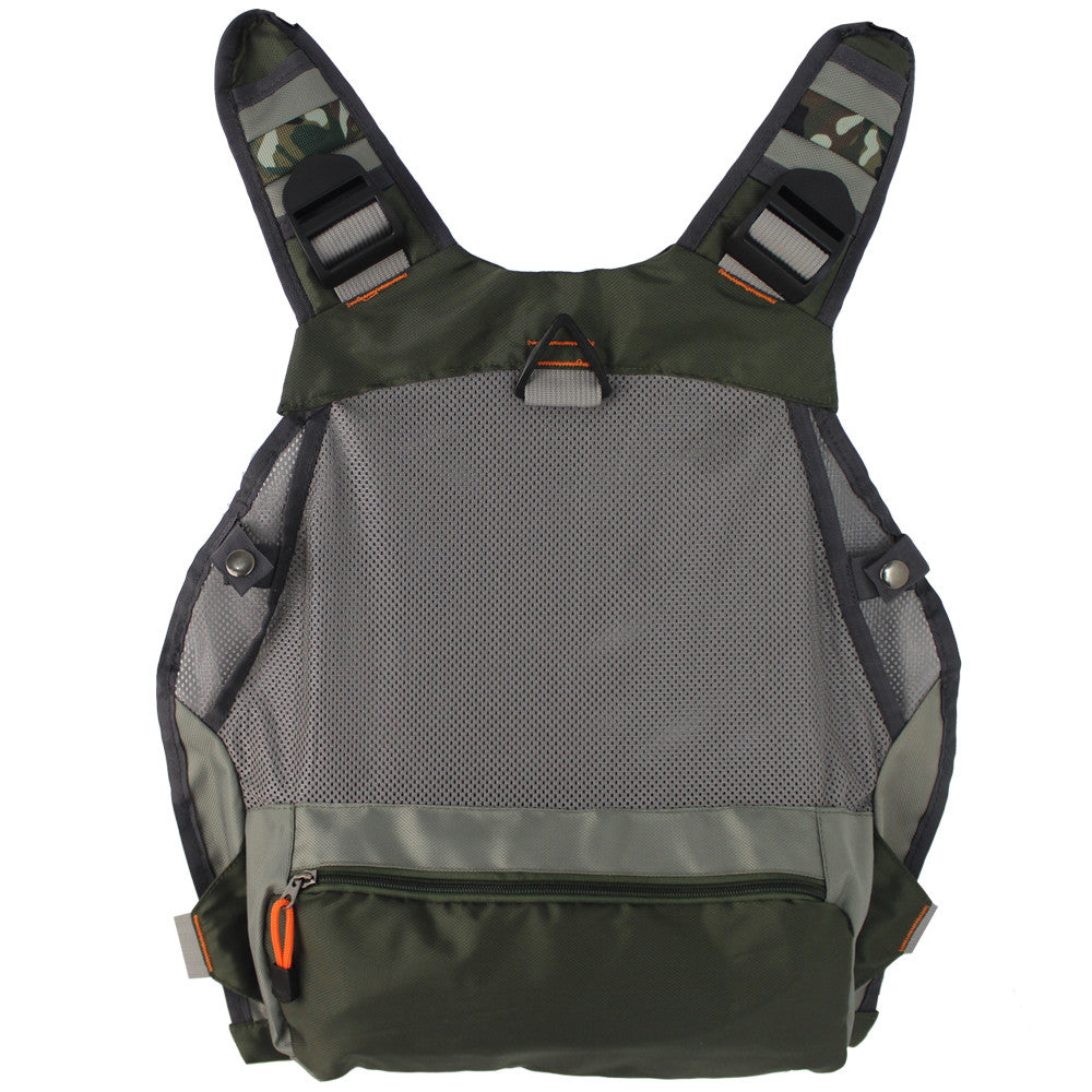 Fly Fishing Vest Pack for Men Adjustable Breathable Multi-Pocket Fishing Vest