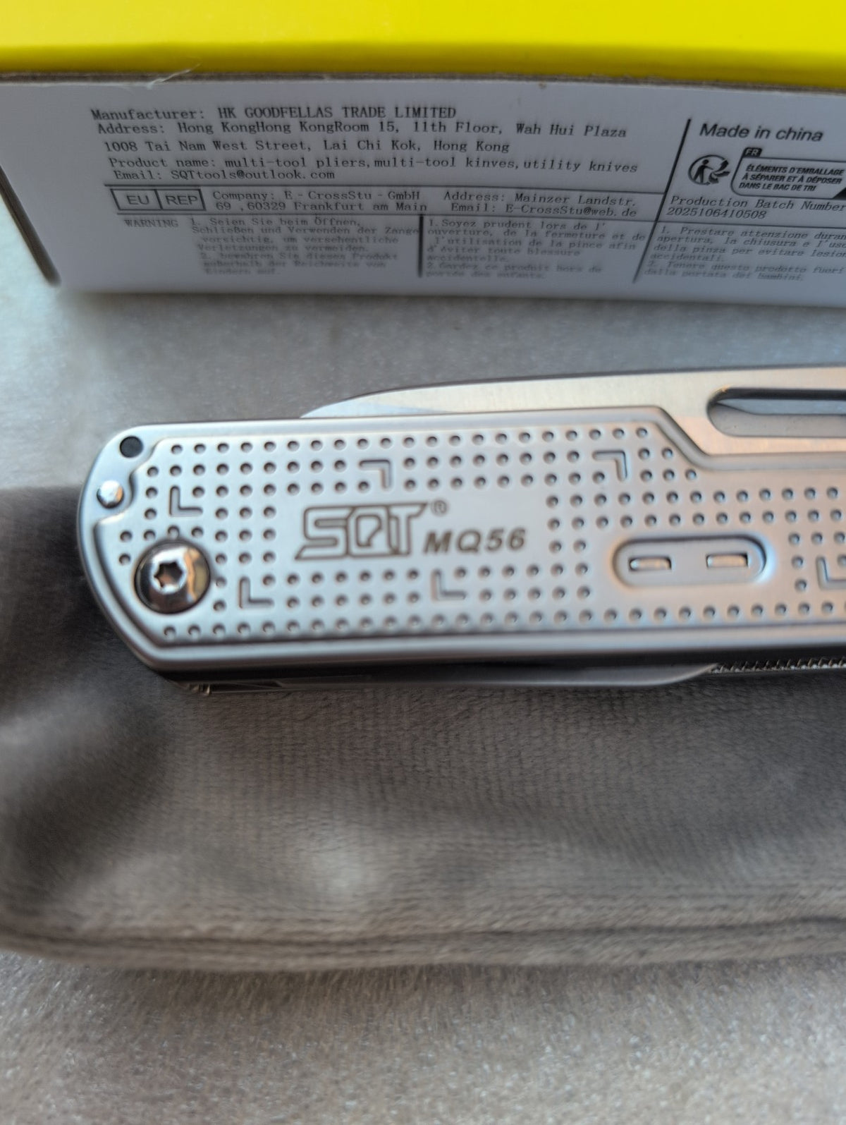 13-in-1 Multitool Knife with Glass Breaker and Safety Lock - Survival & Camping Gear