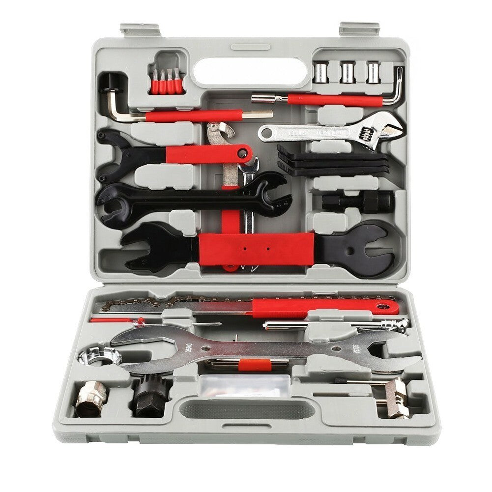 44-Piece Bicycle Repair Tool Kit for Home and Cycling Maintenance