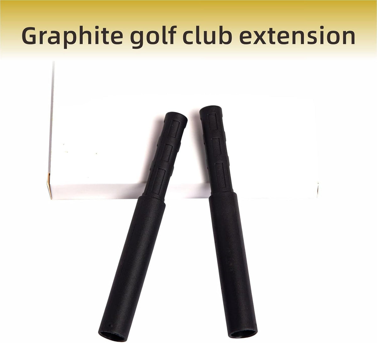 Golf Shaft Extender Carbon Fiber 3 Inch for Irons and Drivers
