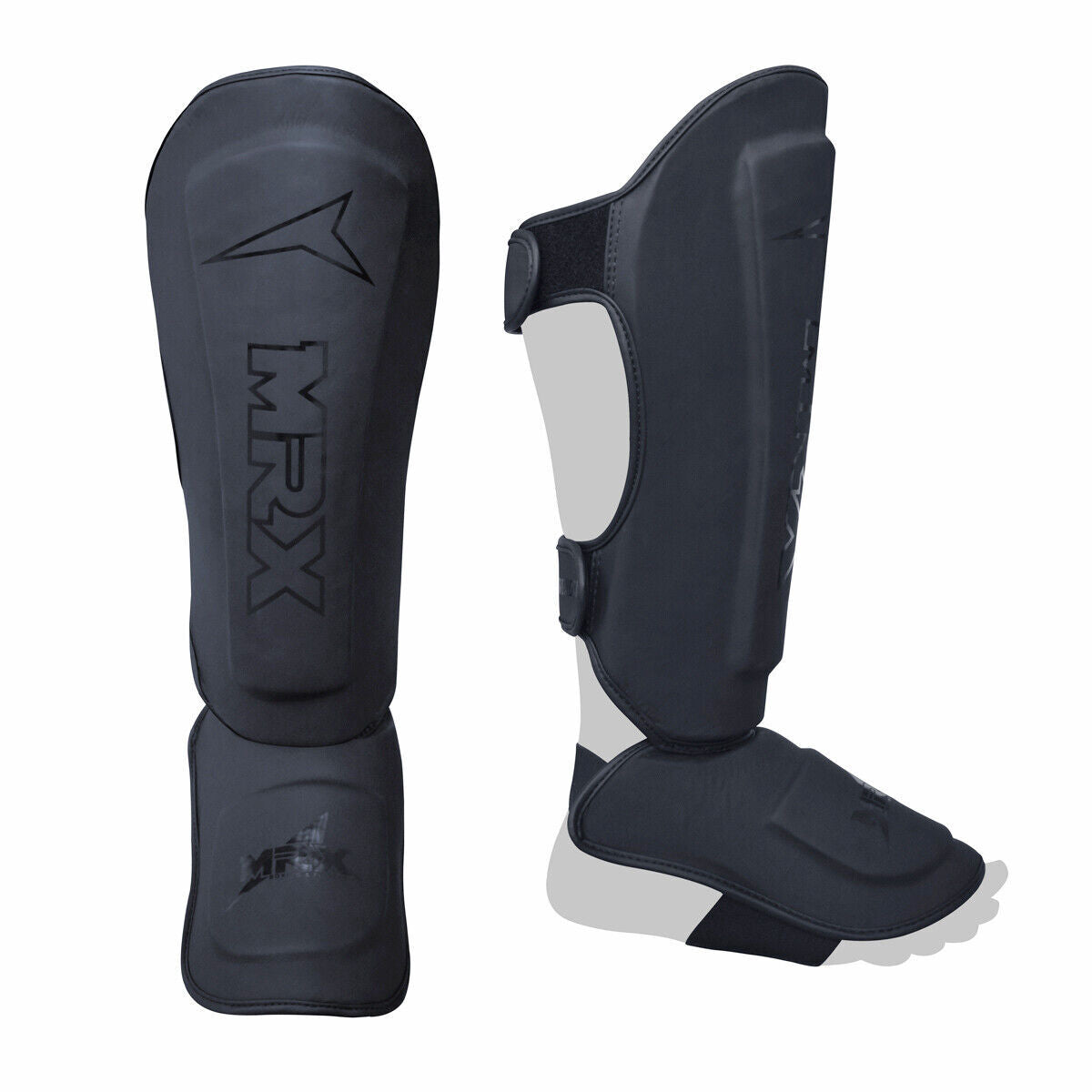 MMA Shin Guards with Extra Padding and Adjustable Straps for Boxing, Muay Thai, Kickboxing