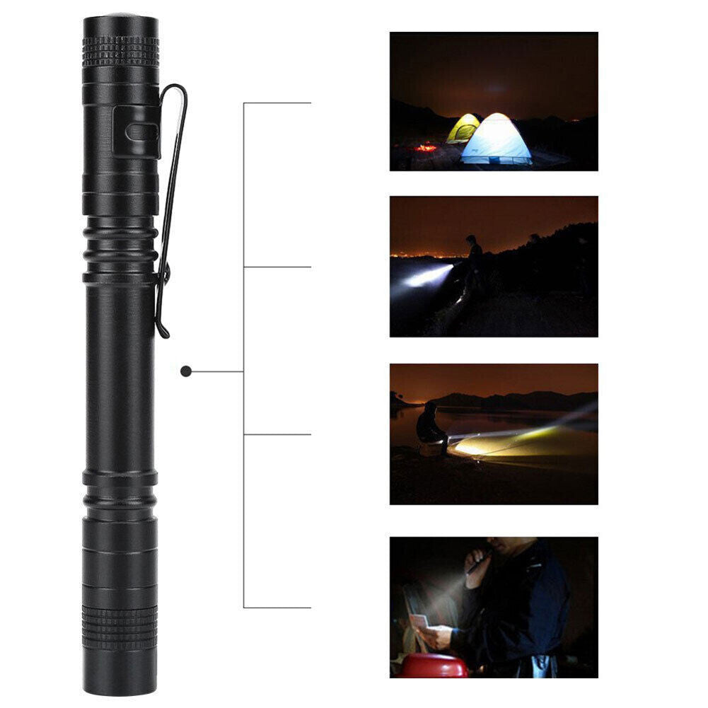UV Blacklight Flashlight 395nm Handheld UV Pen Light for Insect Detection