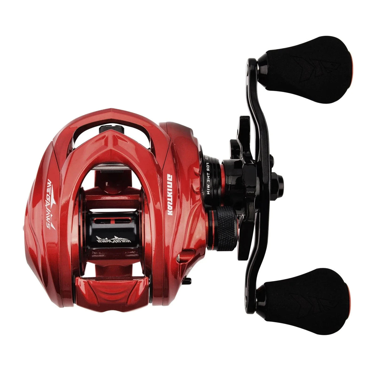 Baitcasting Fishing Reel - Versatile Cast & Pitch Reel with Magnetic Braking