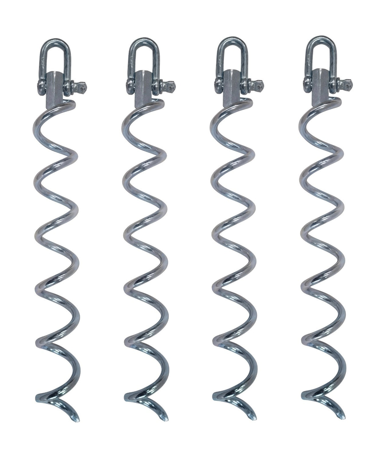 Ground Anchors for Tent Canopy Trampoline Soccer Goals - Heavy Duty Ground Stakes