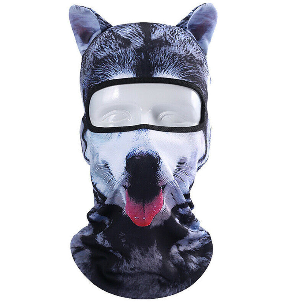 Full Face Mask Balaclava with Animal Ears for Outdoor Activities