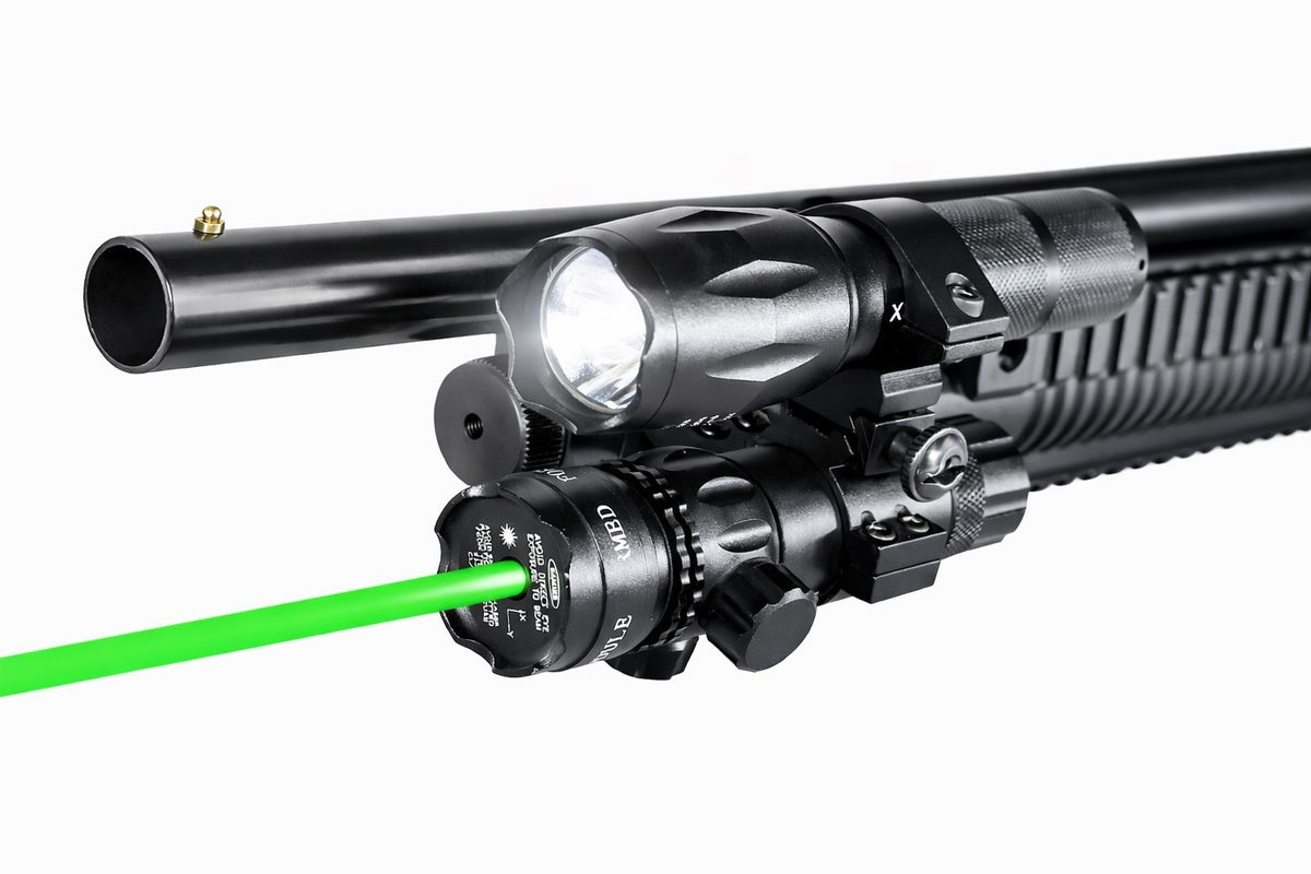 Shotgun Laser and Flashlight Combo Kit for Mossberg 500, 590, Maverick 88