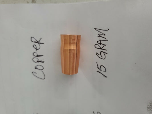 Copper Golf Iron Ferrules 25 Pack - Custom U.S.A. Made, .355/.370 Shafts