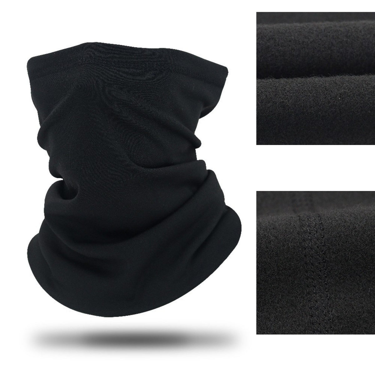 Winter Fleece Face Mask & Neck Gaiter Pack - Windproof & Soft