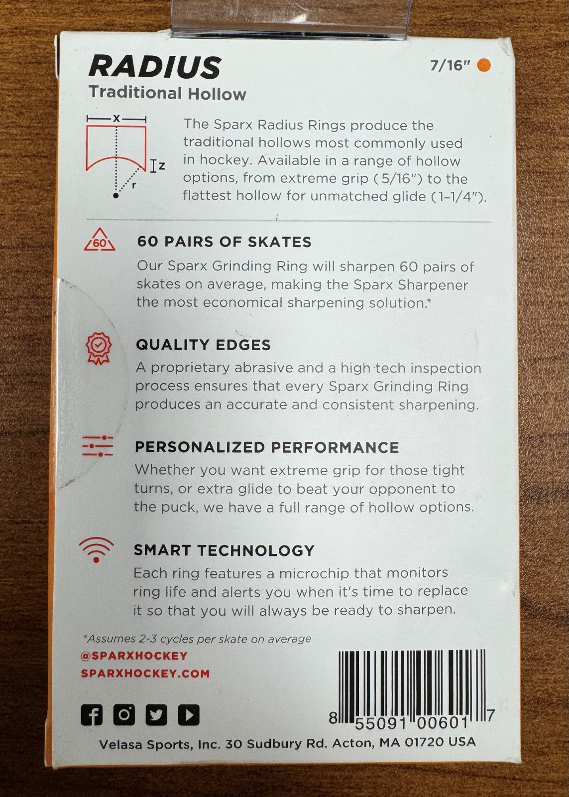 Skate Sharpening Grinding Rings for Ice Skates - Multiple Sizes