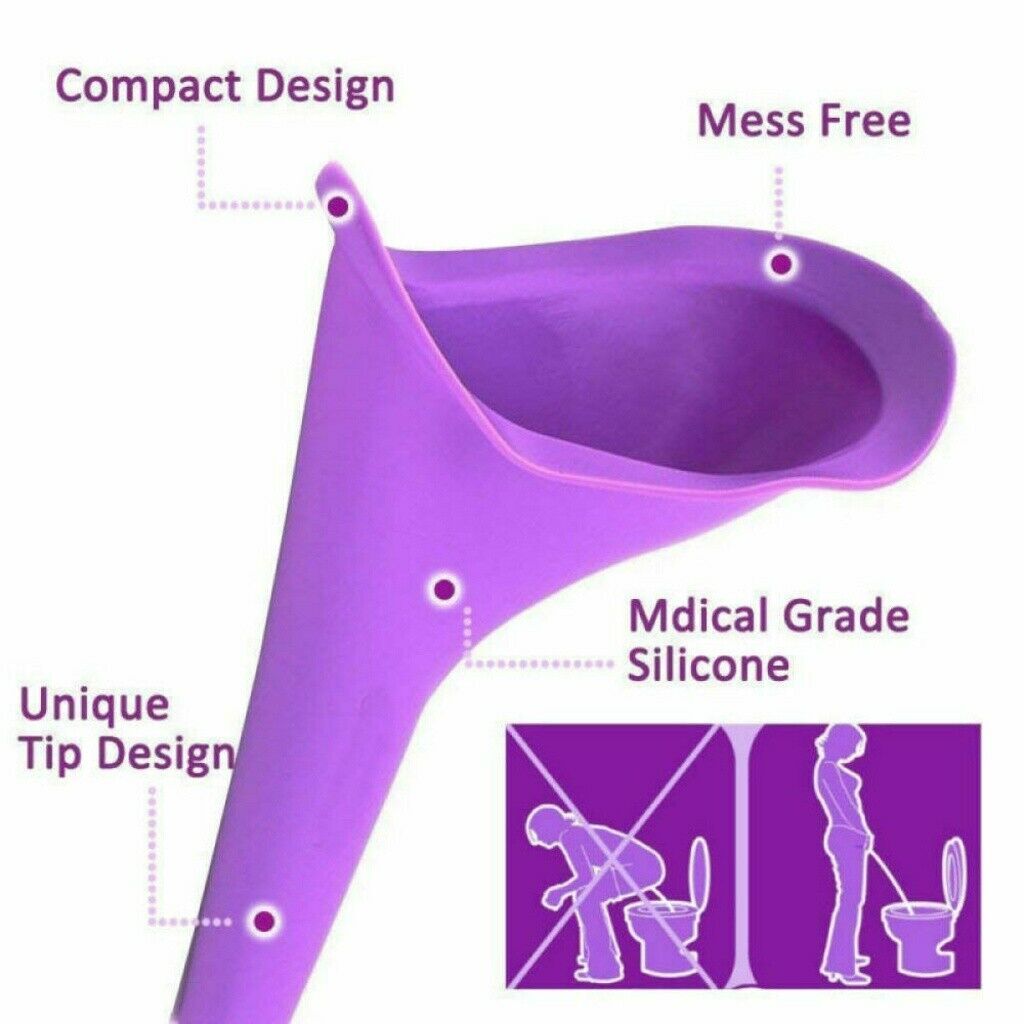 Female Reusable Portable Urinal for Travel Camping Outdoor Hygiene
