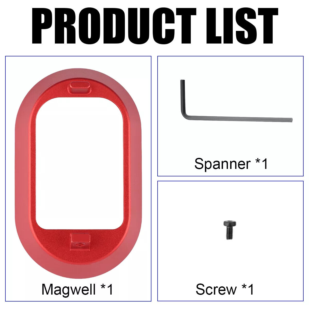 Aluminum Magwell for Sig Sauer P320 X-Series Handgun - Multiple Colors