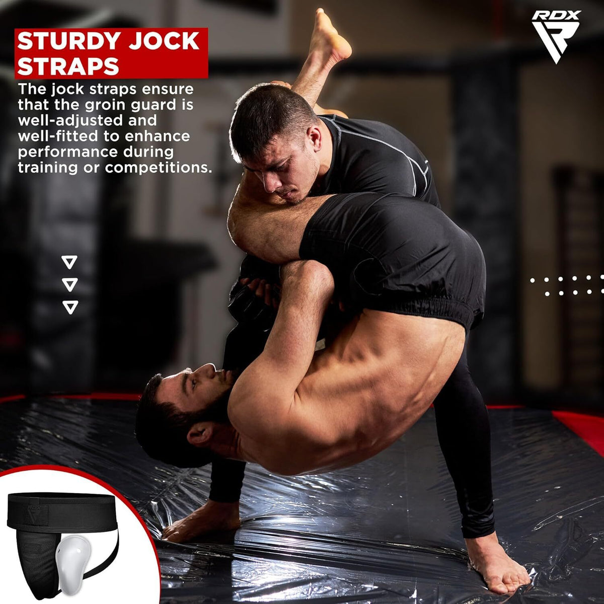 Boxing Groin Guard for Muay Thai, Kickboxing & Martial Arts - Impact Protection