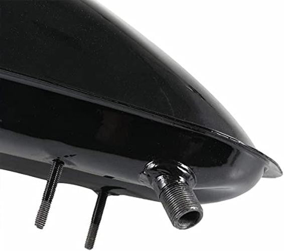 2L Motorcycle Fuel Tank with Cap and Petcock Fits 49cc 66cc 80cc Engines