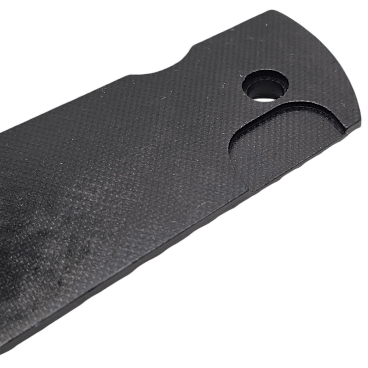 1911 Pistol Grips G10 Sunburst Texture Full Size Ambidextrous Black