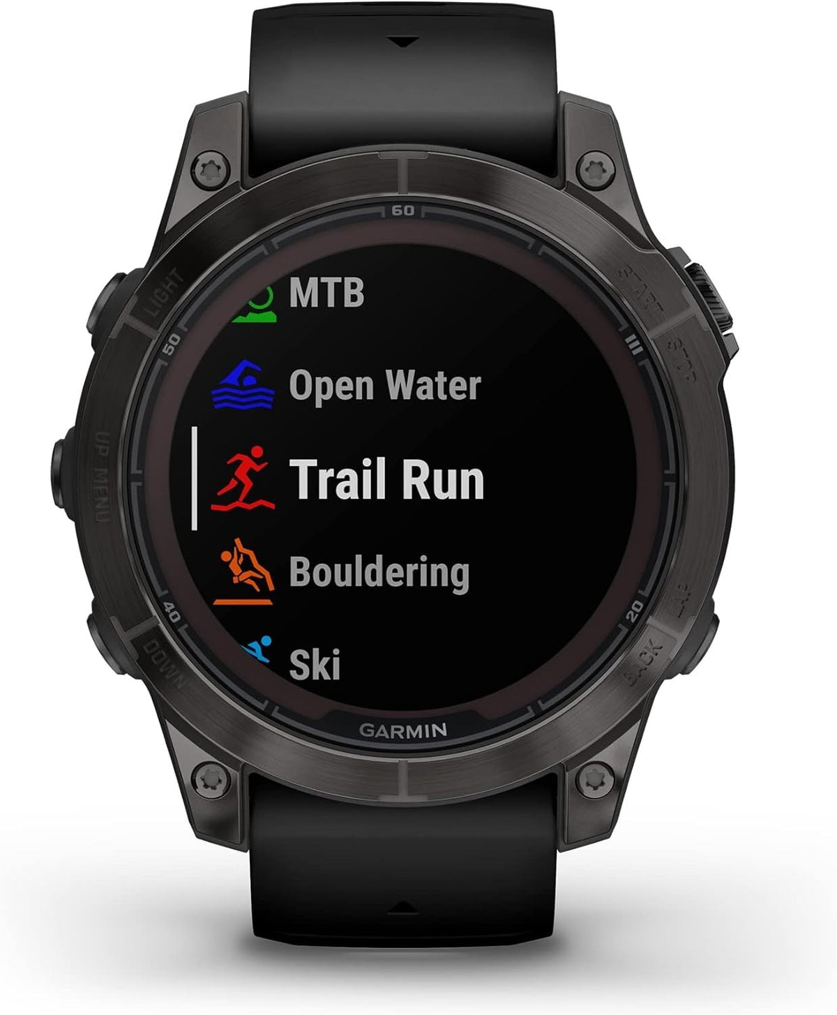 Garmin Fenix 7 Pro Sapphire Solar GPS Watch Titanium Black Band