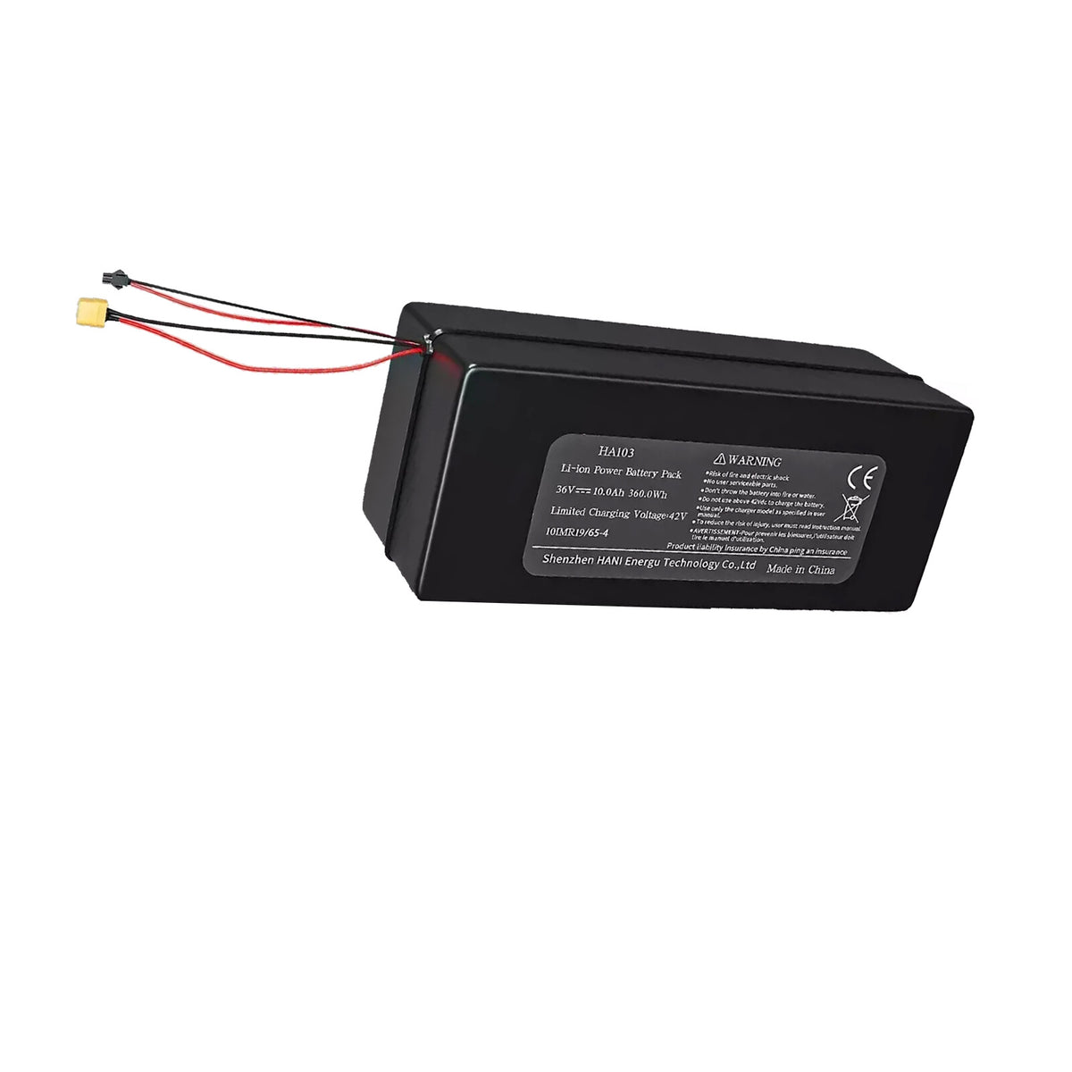 Electric Bike 36V Lithium Battery 10AH/6AH for Jetson Bolt Pro & Compatible Models