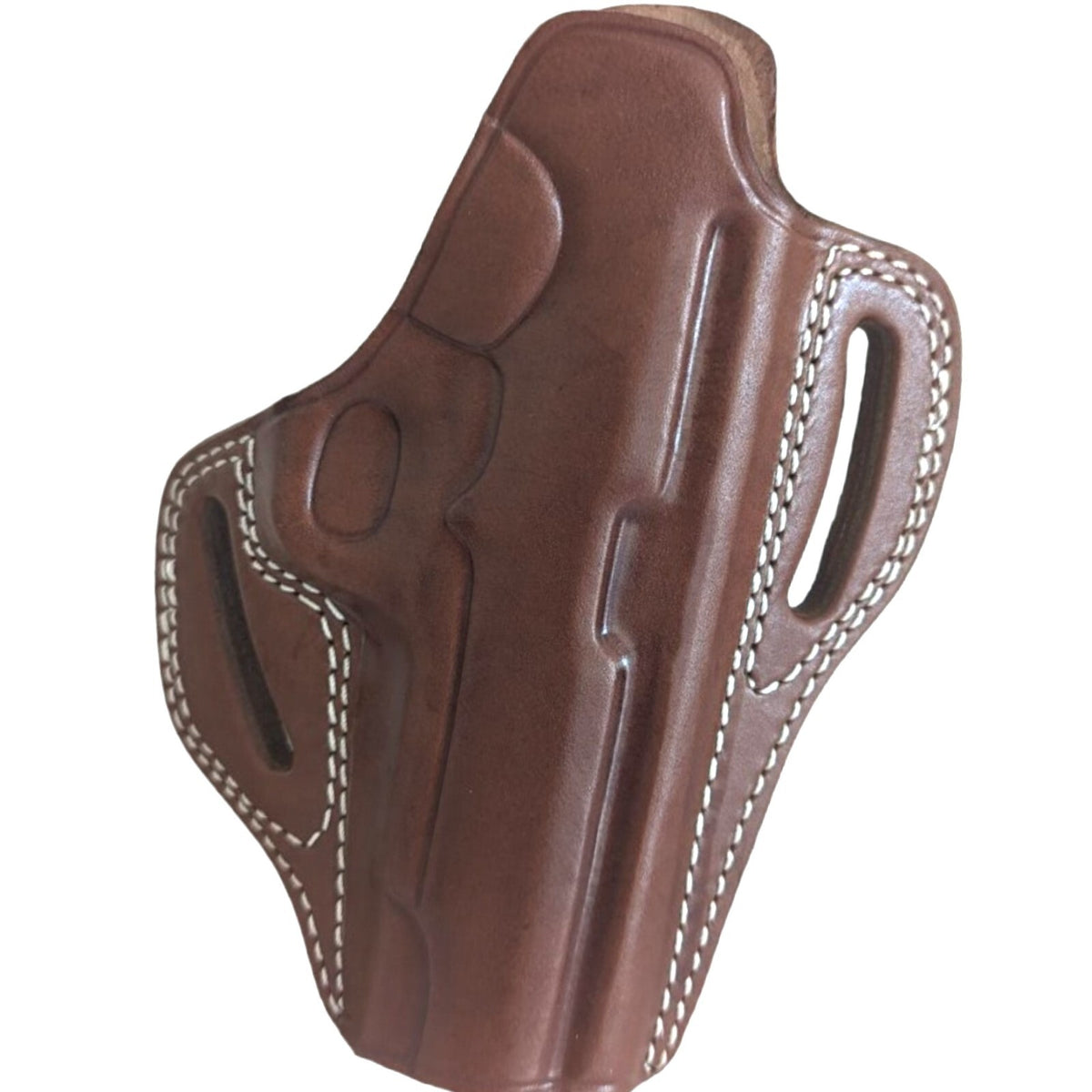 1911 Leather Holster Right Hand OWB Gun Holster Fits 4.25" 1911 Models