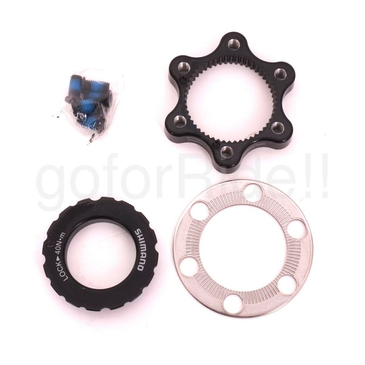 Bike Disc Brake Rotor Adapter for Center Lock to 6 Bolt Shimano SM-RTAD05