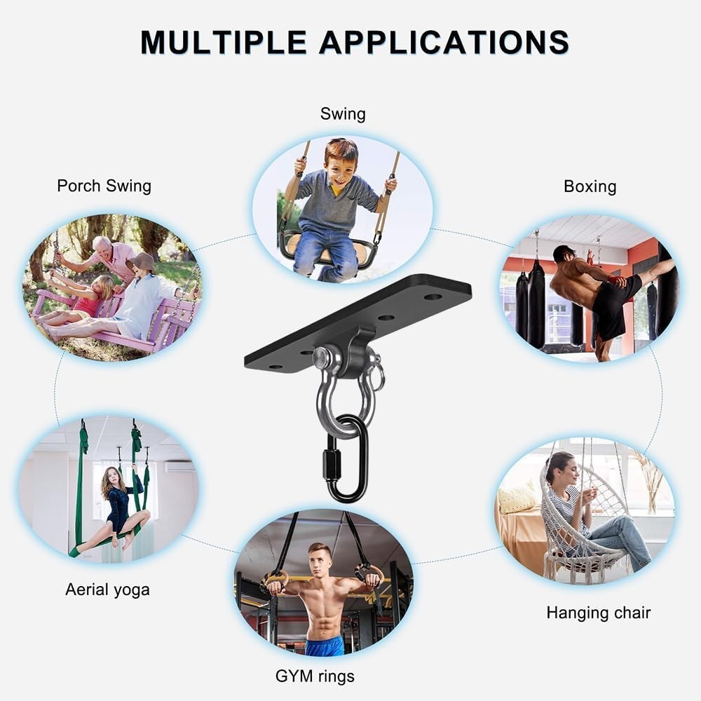 Heavy Duty Wall Mount Boxing Bag Bracket with Adjustable Length for Home Gym