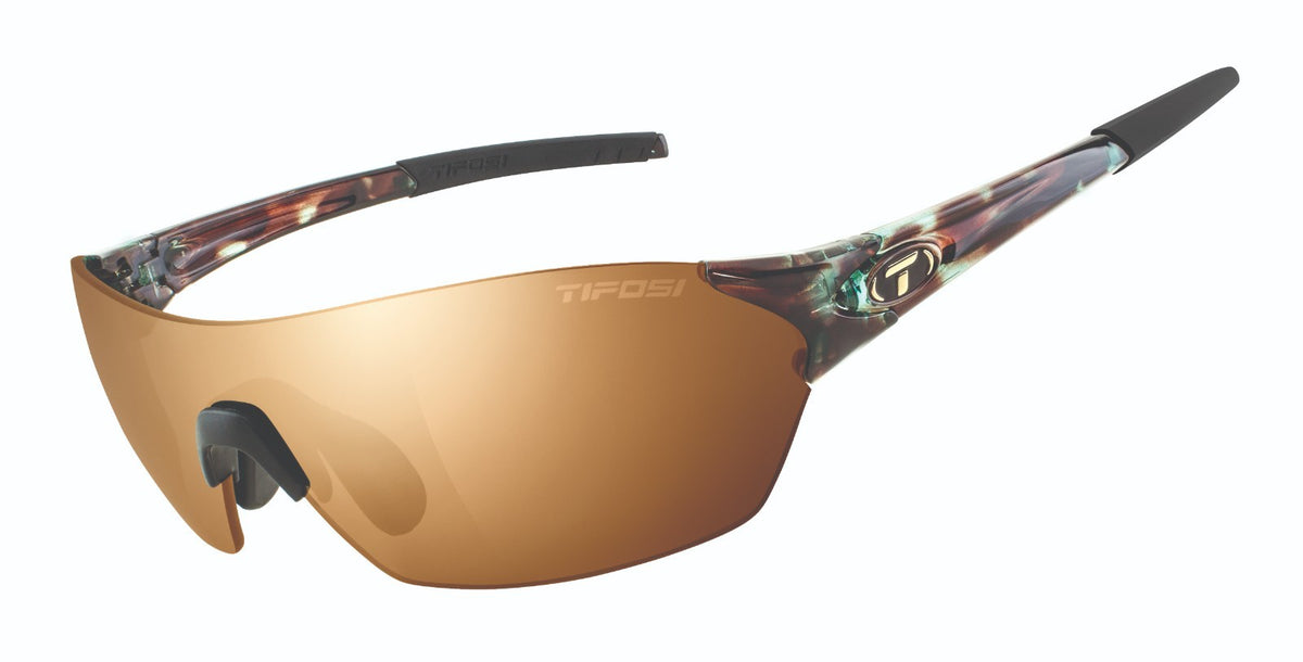 Tifosi Brixen Sunglasses with 3 Lens Sets - Blue Tortoise, Brown, Red, Clear