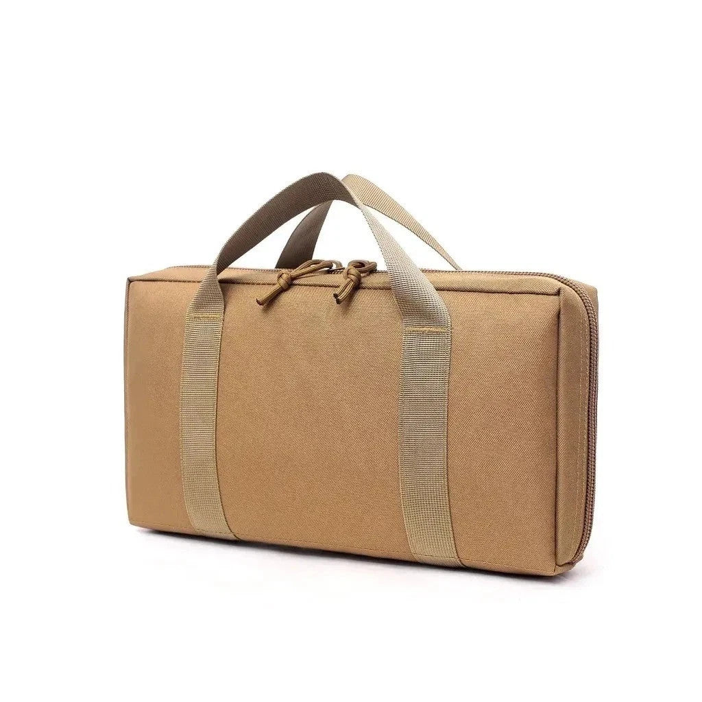 Tactical Pistol Soft Gun Case with Magazine Storage - Hunting Range Bag