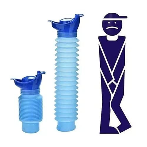 Portable Urinal Bottle for Travel Camping & Emergency Use - 750ml Reusable