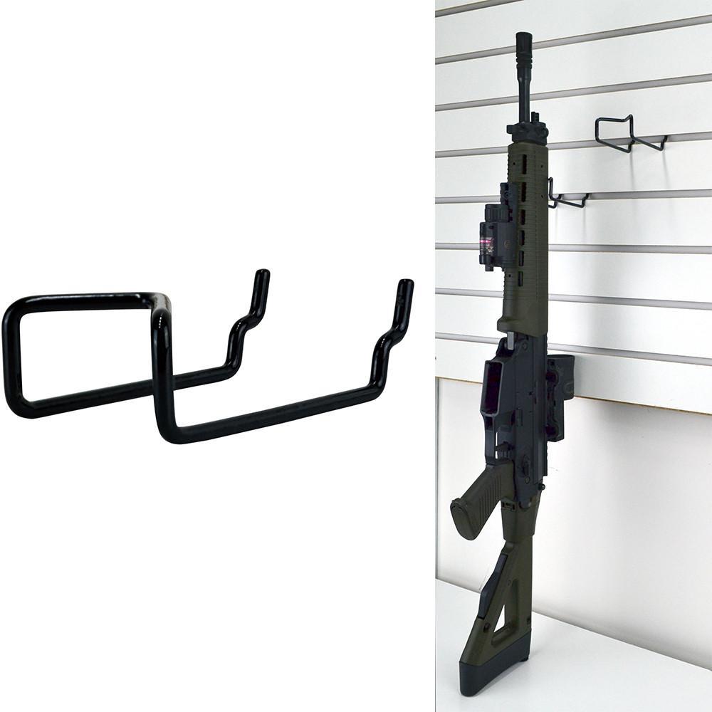Vertical Gun Cradles - 10 Pack for Slatwall & Pegboard Display