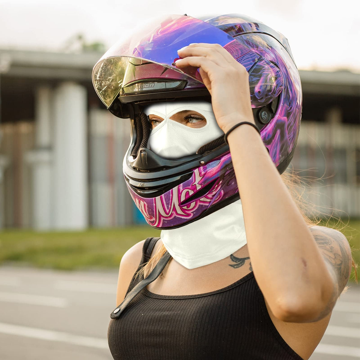 Full Face Ski Mask Balaclava Cycling Beanie Tactical Hat Outdoor