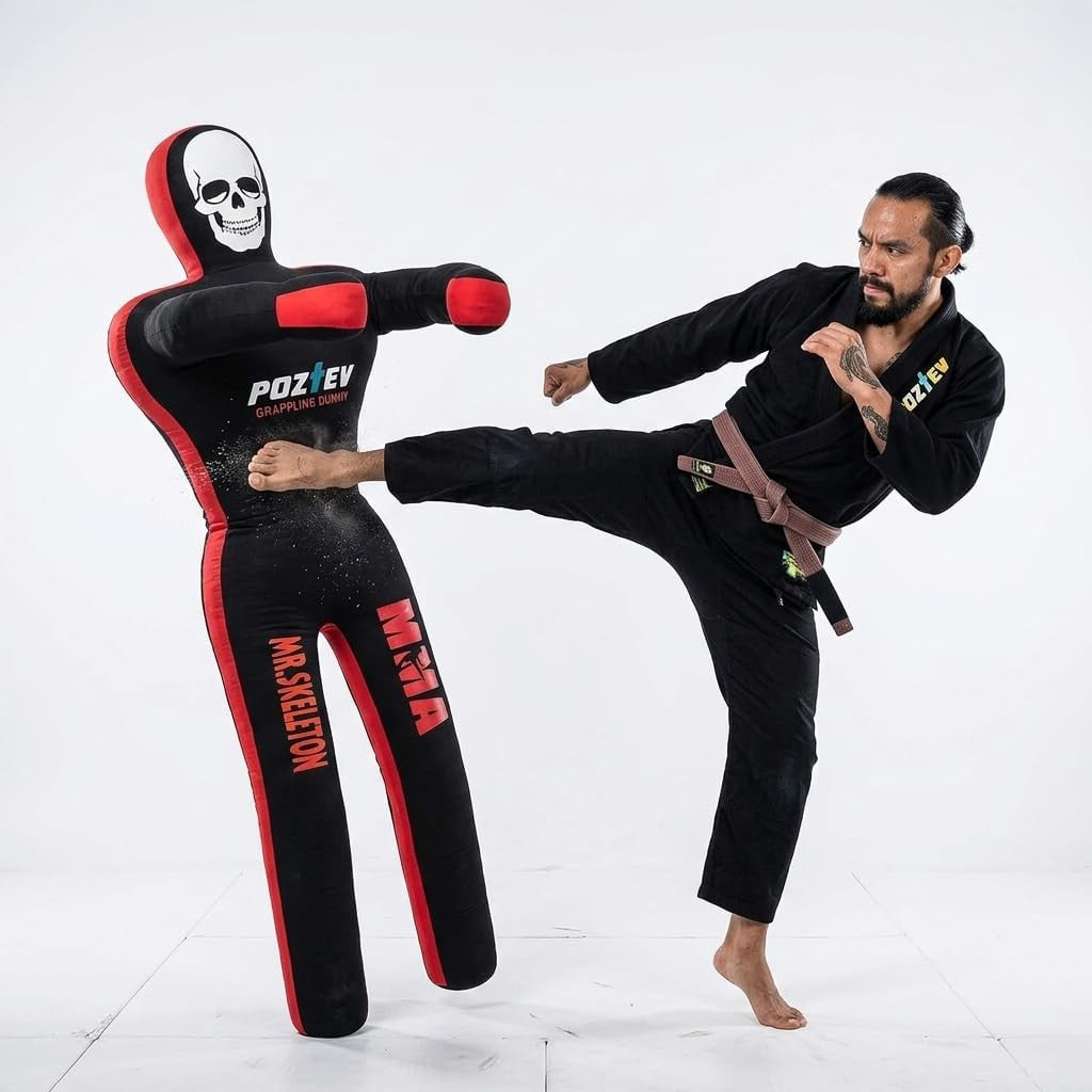 6ft Adult Grappling Dummy – Unfilled Wrestling Dummy for MMA, Jiu Jitsu & Martial Arts Training
