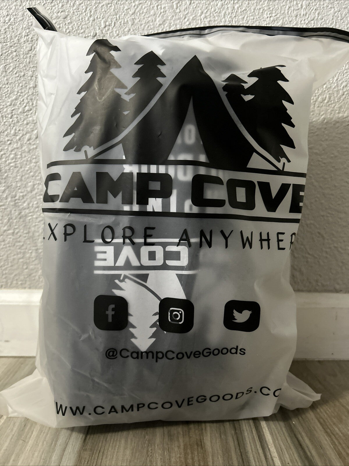 Camping Pillow with Jersey Cotton & Shredded Memory Foam - 15x21 Compressible