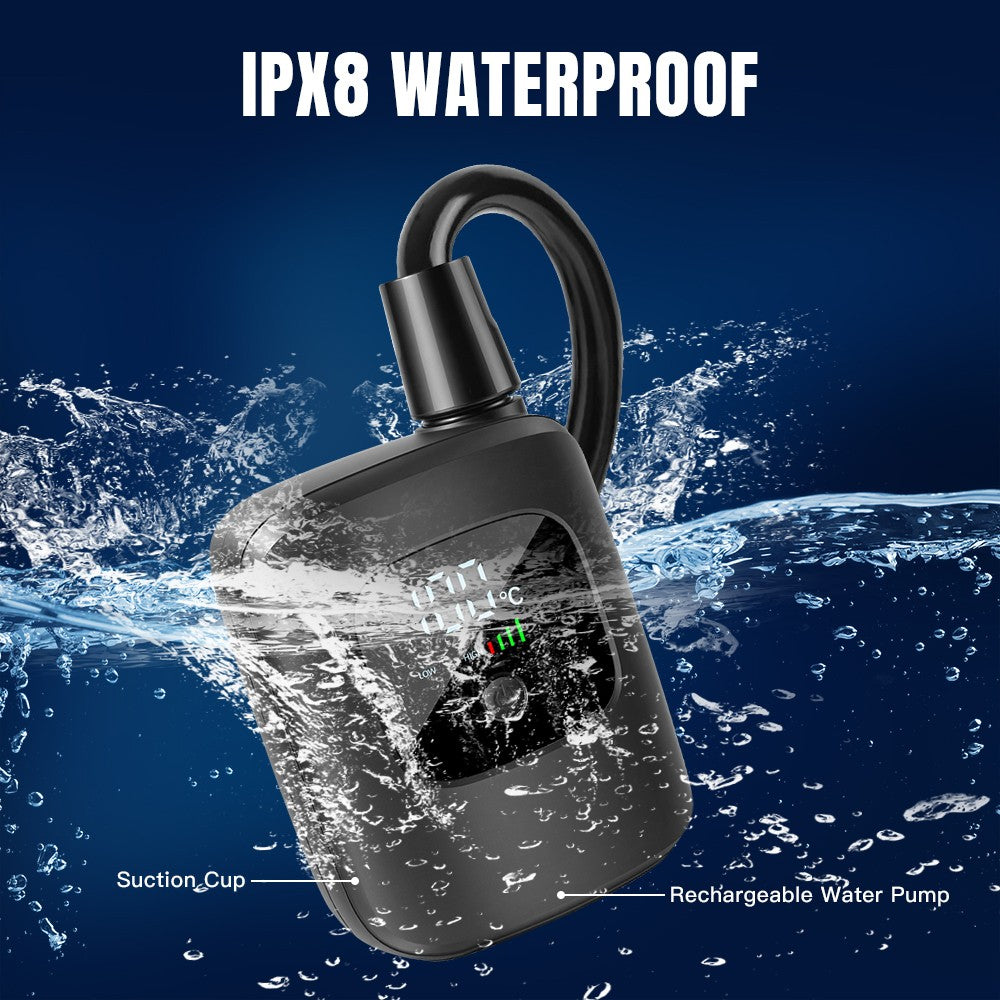 Rechargeable Portable Camping Shower Pump with Adjustable Water Flow