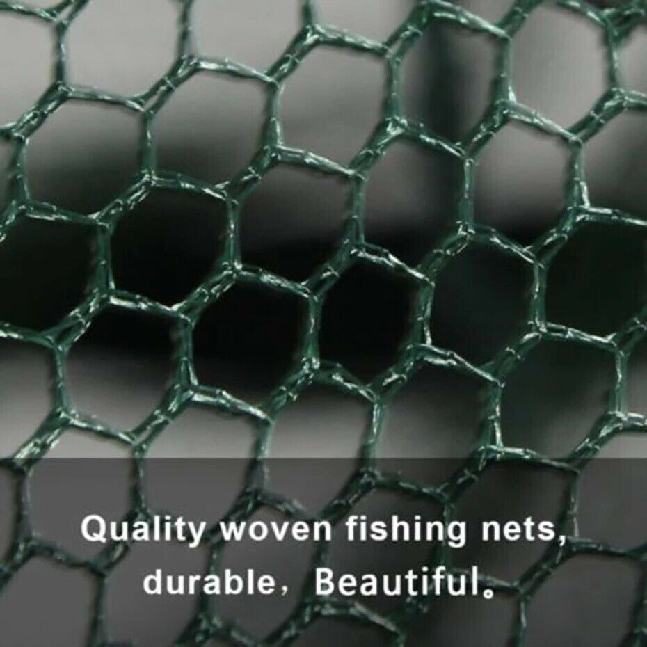 Foldable Fishing Bait Trap Crab Net Crawdad Shrimp Cage with Six Entrances