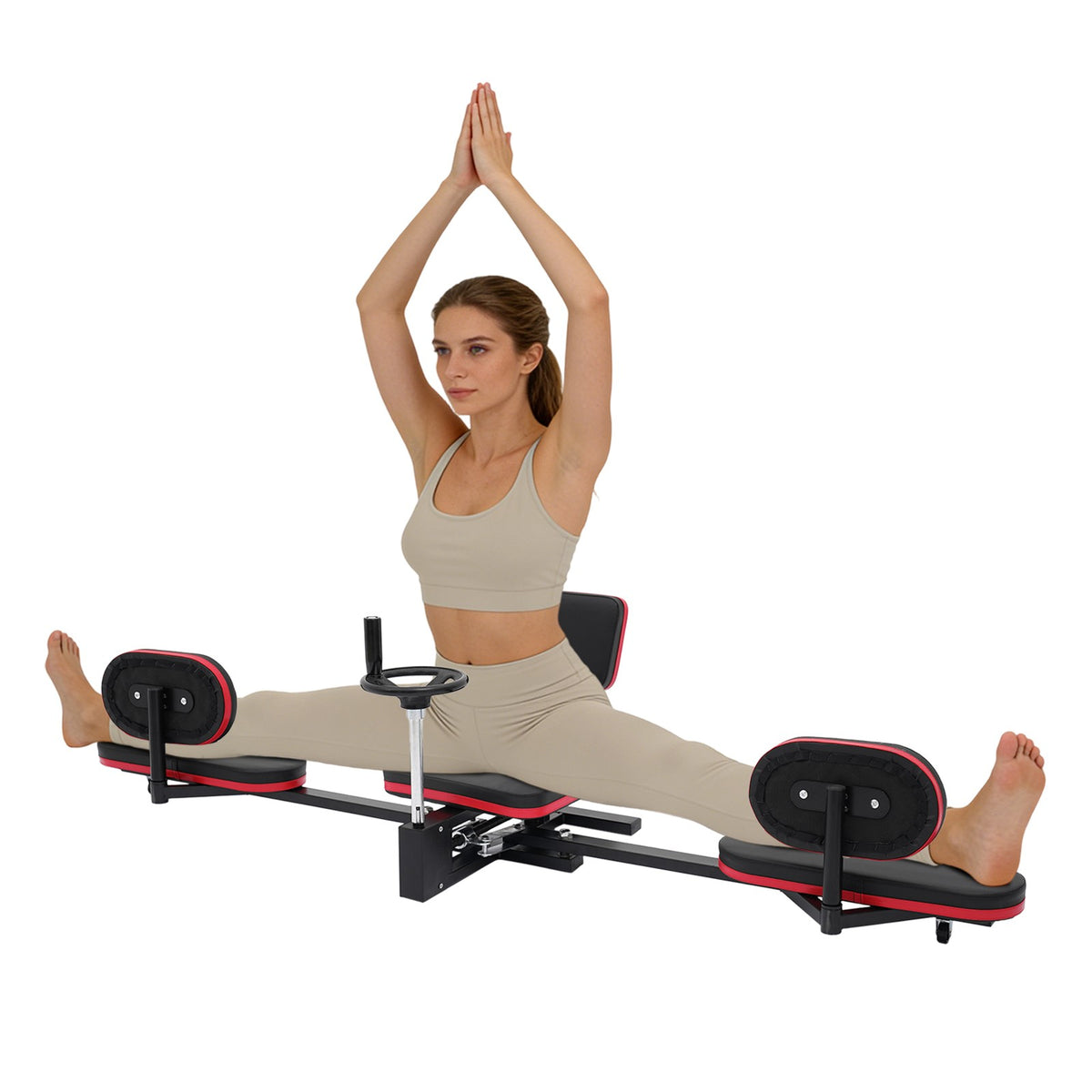 Leg Stretching Trainer for Splits Flexibility - 220LBS Capacity, Adjustable 0-180°
