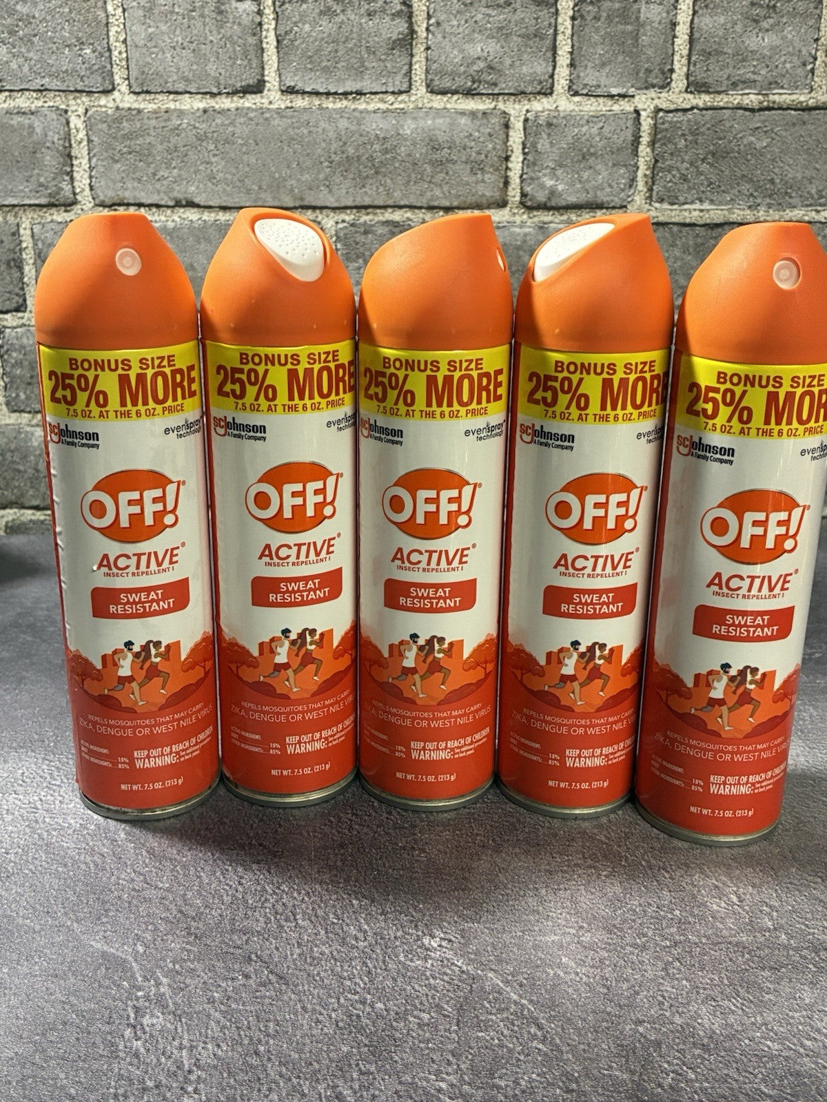 Mosquito Insect Repellent Spray 7.5oz Sweat-Resistant Outdoor Protection