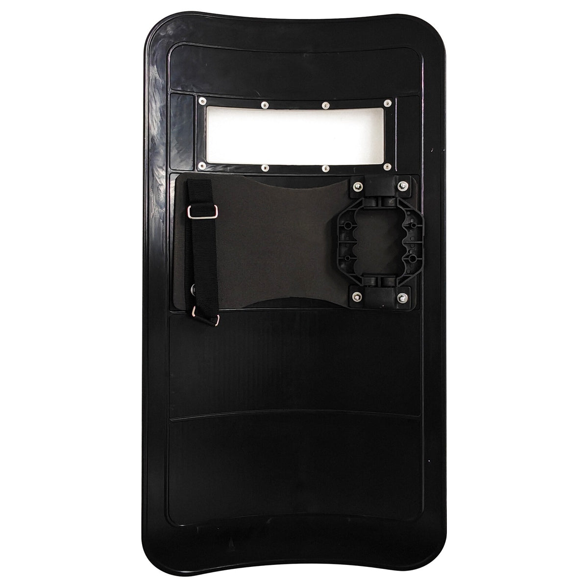 Self-Guard Handheld Anti-Riot Shield with Impact-Resistant PC Material