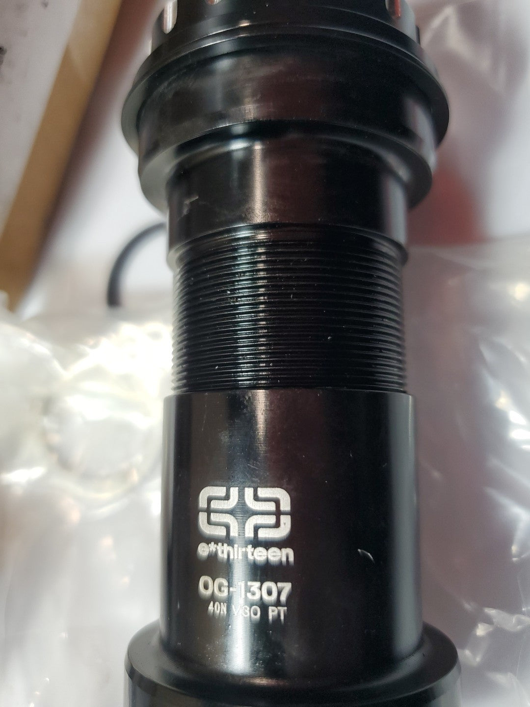 Bicycle PF30 ThreadFit Bottom Bracket with 24mm Spindle - Fits 68-83mm Shells