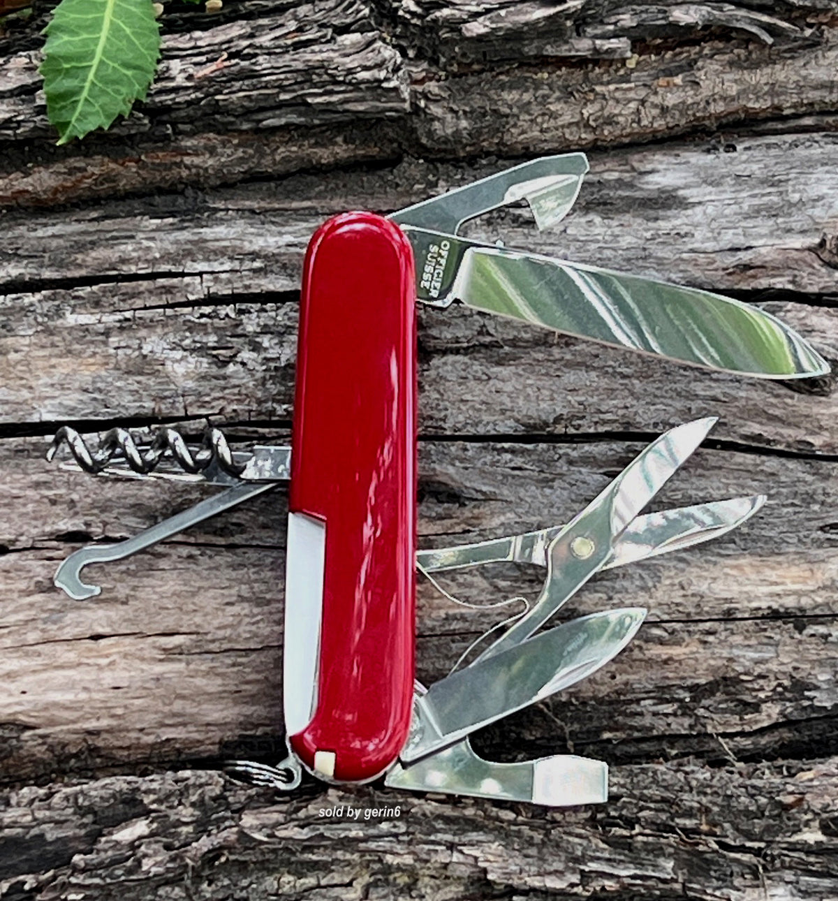 Victorinox Swiss Army Climber Knife 14 Functions Red 91mm