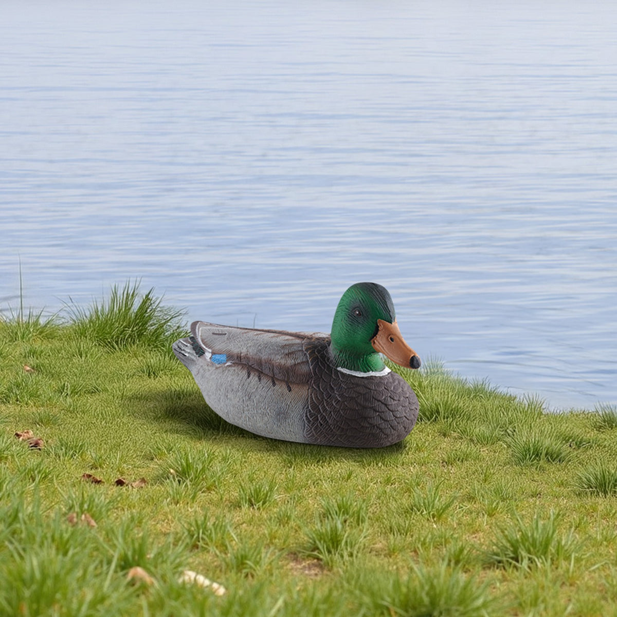 Outdoor Duck Decoy Set - Realistic Floating Hunting Decoys 6-Pack