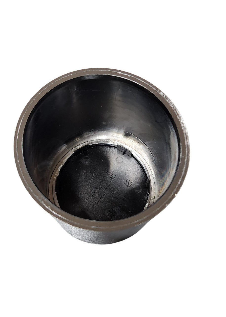 Chrome Hub Dust Cap Assembly for Trailer Wheels - Fits 12-15 inch Wheels