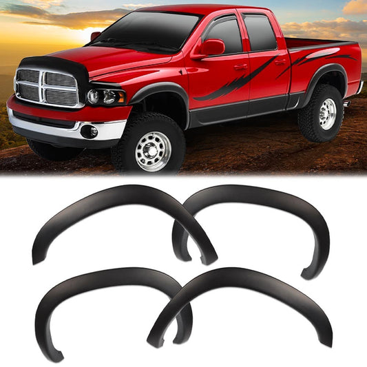 Dodge Ram Fender Flares Kit 2002-2008 Polypropylene Off-Road Protection