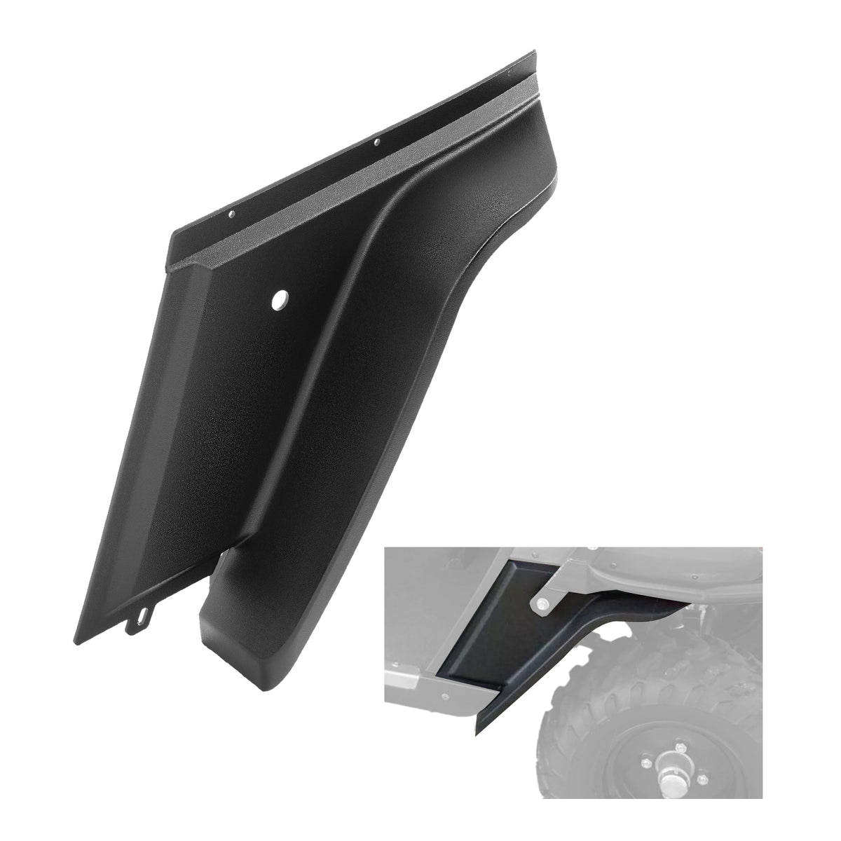 Golf Cart Fender Flare Set for EZGO ST MPT Workhorse 1999-2013 - LH & RH