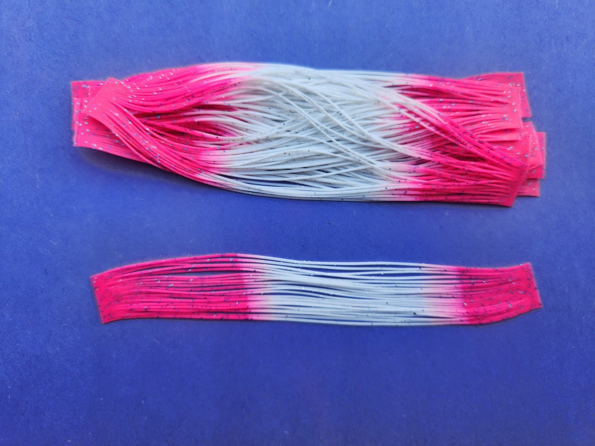 Fish Lure Spinnerbait Buzz Material Set - Silicone Tips for Anglers