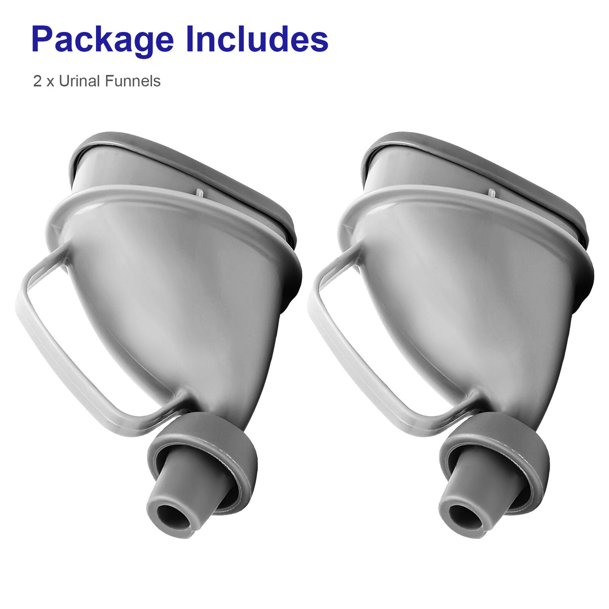Portable Urinal Funnel for Men & Women Emergency Travel and Camping
