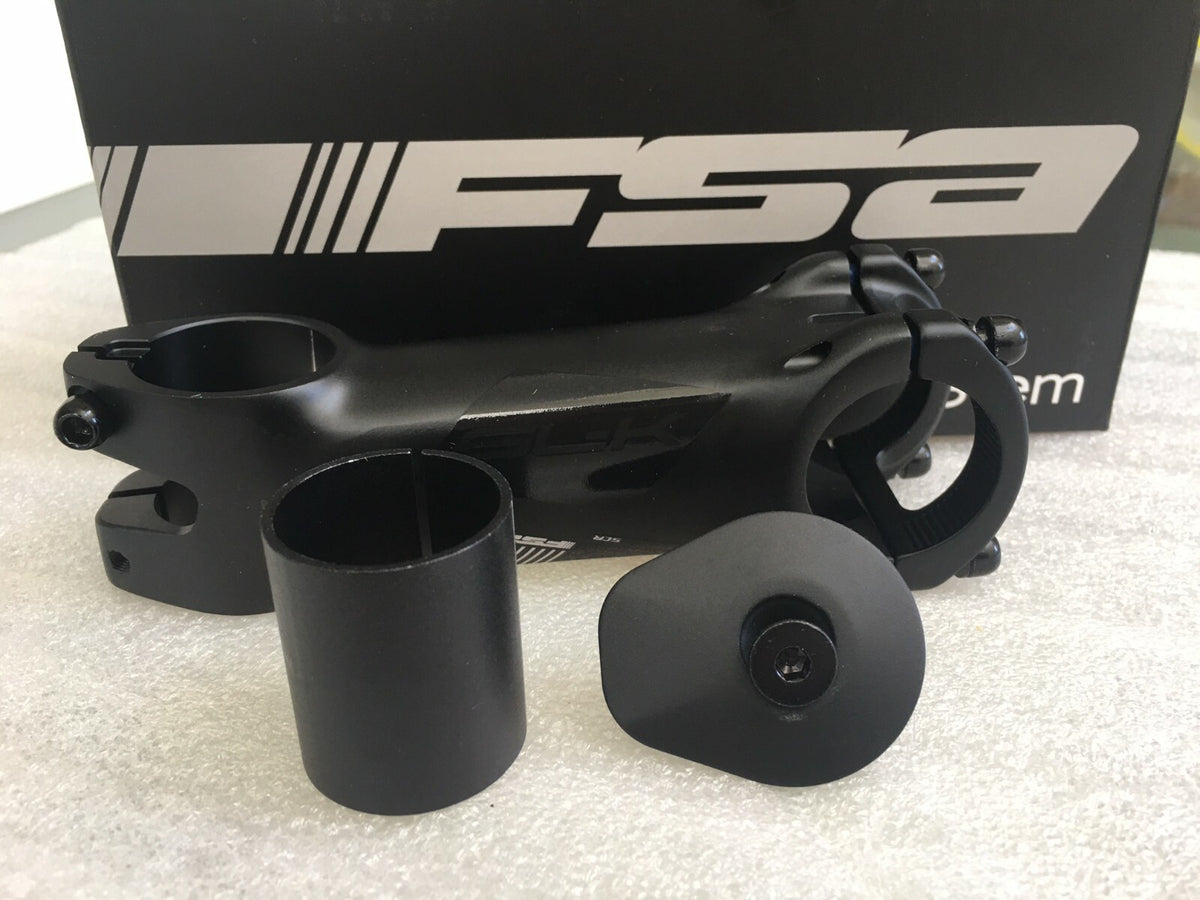 Bicycle Stem FSA SLK SCR for 1 1/8 and 1 1/4 Inch Steerer, 6 Degree, 110mm Length