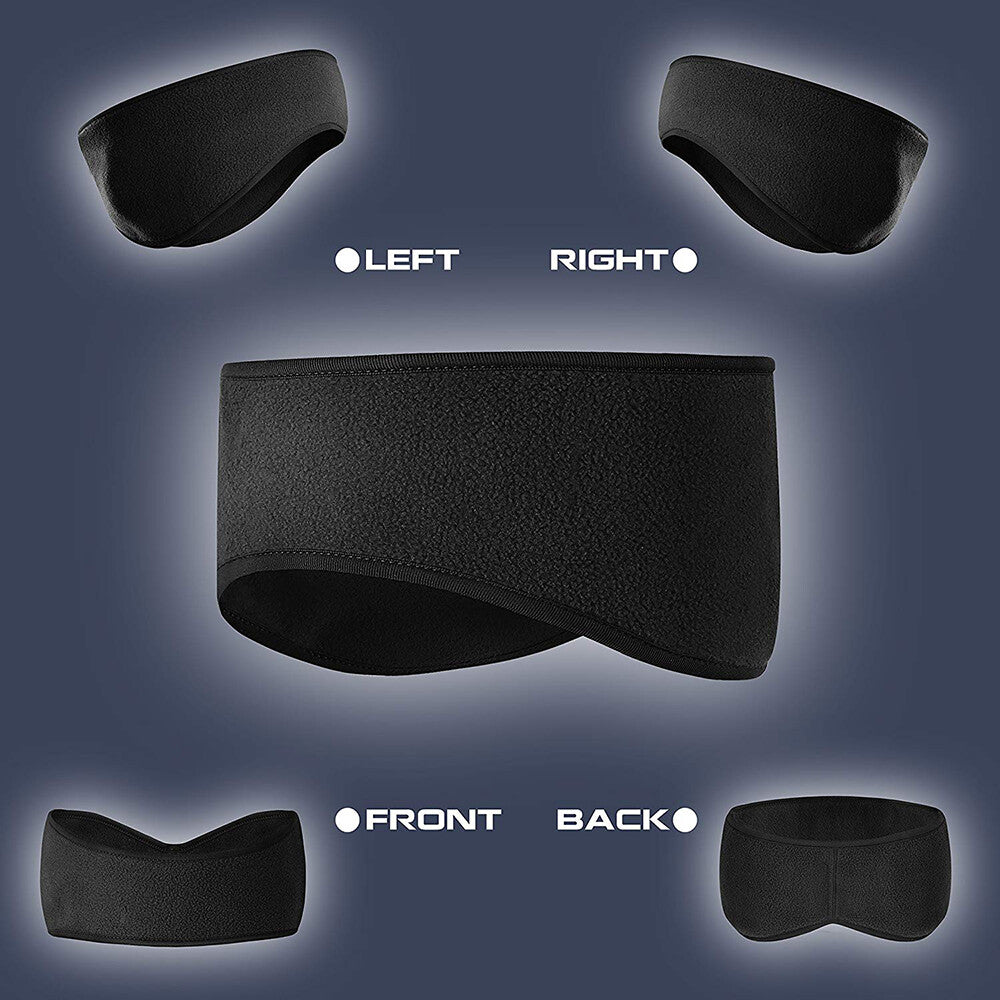 Winter Ear Warmer Headbands for Men Women Kids - Fleece Ski & Outdoor Gear