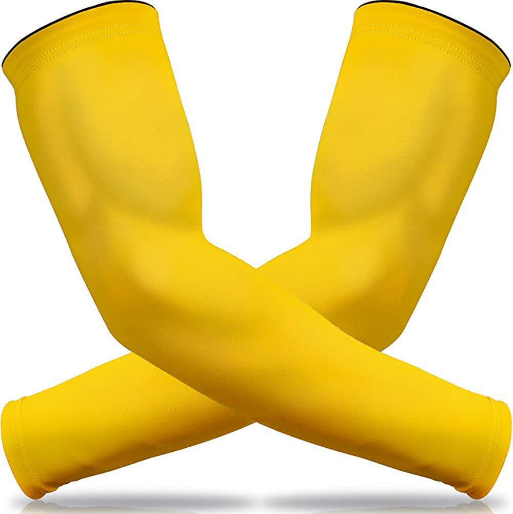 UV Protection Arm Sleeves for Men Women Cooling Compression Sunblock