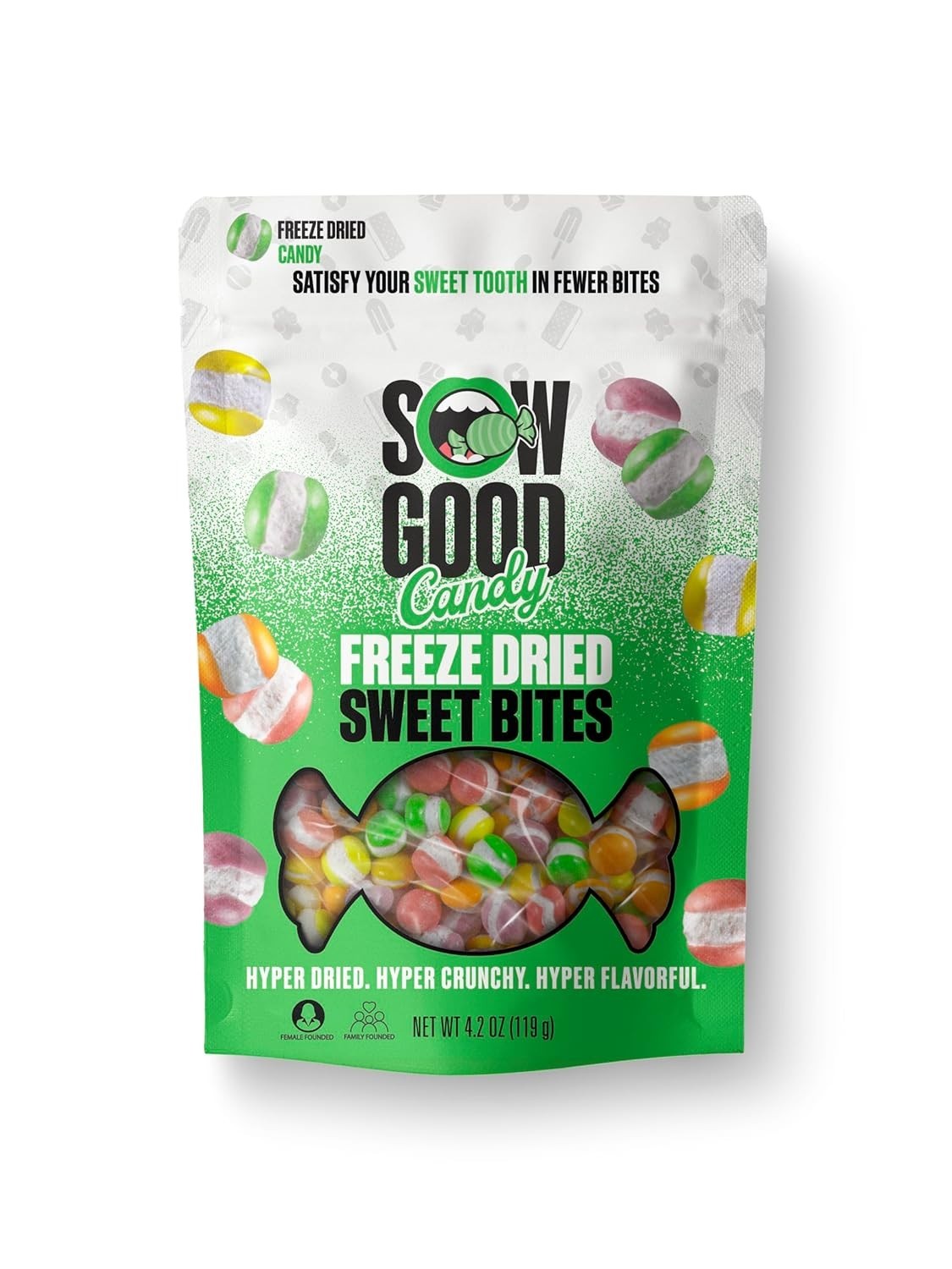 Freeze Dried Sweet Bites Candy Bulk 3.15 Lbs - Assorted Flavors